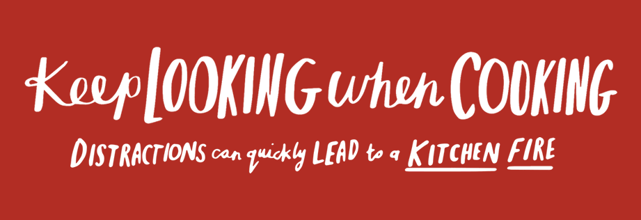 Distractions can quickly lead to a kitchen fire. Learn more here.