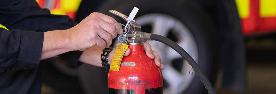 Learn about maintaining and recycling fire extinguishers.