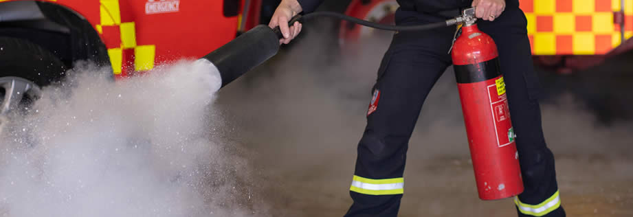 Learn about portable fire extinguishers.