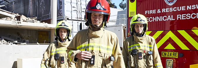 Photo of Permanent (full-time) firefighters